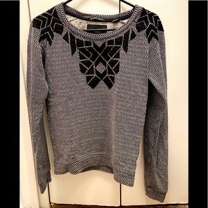 Small Maison Scotch Designer Sweater, Like New